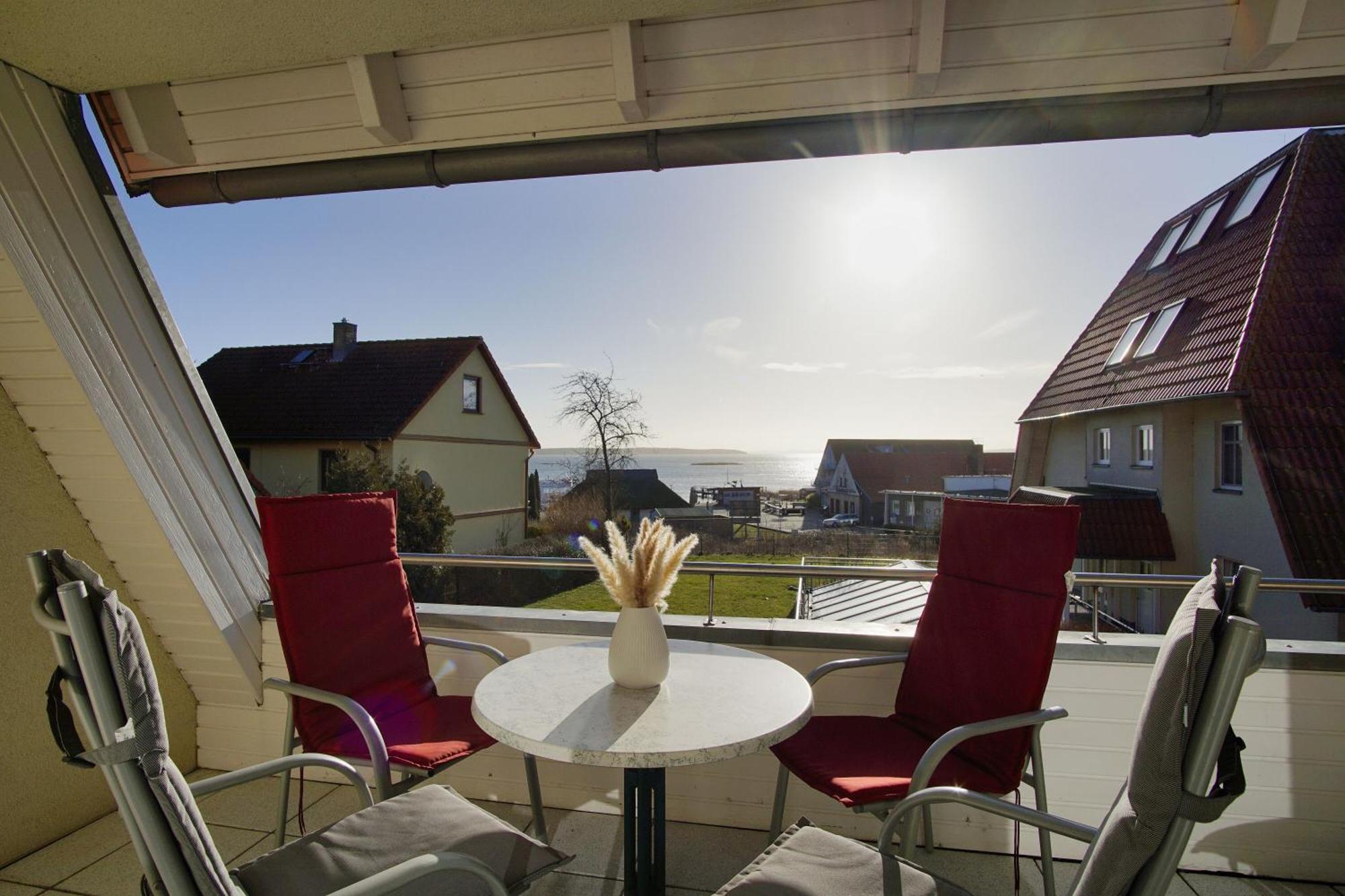Hafenhaeuser Breege Fewo 05 - Balkon Eksteriør billede